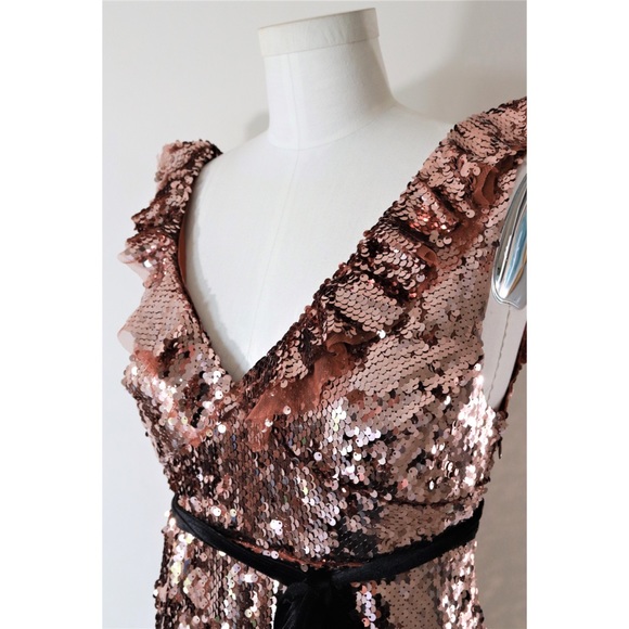 ❤️ NWT! Free People Siren sequined dress - Picture 9 of 11